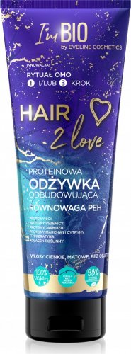Eveline Cosmetics - Hair 2 Love - Odbudowująca odżywka z proteinami - 250 ml