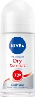 Nivea - Anti-Perspirant - Dry Comfort 72H - Anti-perspirant roll-on for women - 50 ml