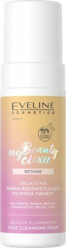 Eveline Cosmetics - My Beauty Elixir - Delicate Illuminating Face Cleansing Foam - Delikatna pianka rozświetlająca do mycia twarzy z betainą - 150 ml