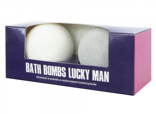 LaQ - Bath Bombs - Lucky Man - Zestaw kul kąpielowych - Doberman i Kozioł - 2 x 120 g 