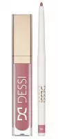 DESSI - Lip Makeup Set - Say Yes Lipstick - 17 Celebrate + 18 Liner - Limited Collection