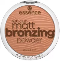 Essence - Sun Club - matt bronzing powder - Matujący puder brązujący