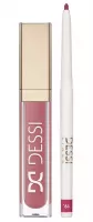 DESSI - Lip Makeup Set - Say Yes Lipstick - 16 Let's Play + Lip Liner 19 - Limited Collection