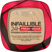 L'Oréal - INFAILLIBLE 24H Fresh Wear Foundaton - Podkład do twarzy w pudrze - 9 g - 130 TRUE BEIGE - 130 TRUE BEIGE