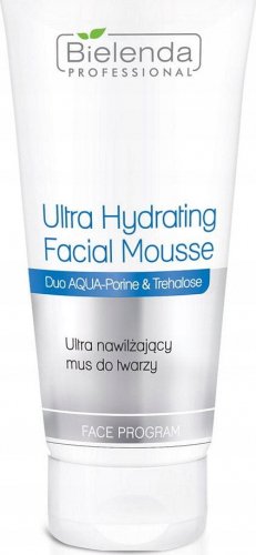 Bielenda Professional - Ultra Hydrating Face Mousse - Ultra moisturizing face mousse - 150 g