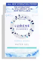 LUMENE - FINLAND - LAHDE - NORDIC HYDRA FRESH MOISTURE 72H WATER GEL - Beztłuszczowy żel intensywnie nawadniający do twarzy - 50 ml