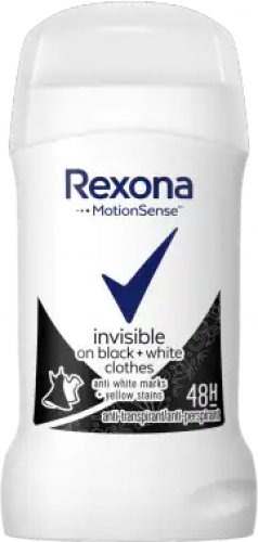 Rexona - Invisible On Black + White Clothes Anti-perspirant - Antiperspirant stick - 40 ml
