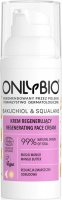 ONLYBIO - BAKUCHIOL & SQUALANE Regenerating Face Cream - Regenerujący krem do twarzy z bakuchiolem i skwalanem - 50 ml