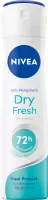 Nivea - Dry Fresh - 72H Anti-Perspirant Spray for Women - 150 ml