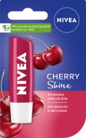 Nivea - CHERRY SHINE - 24h Moisture Lip Balm - Pielęgnująca pomadka do ust - WIŚNIA - 4,8 g