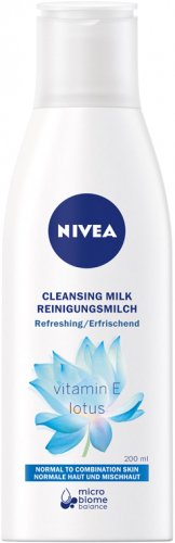 Nivea - Cleansing Milk Vitamin E Lotus - Mild cleansing milk with vitamin E and lotus flower extract - 200 ml
