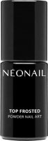 NeoNail - Top Frosted - Powder Nail Art - Top hybrydowy (do zdobień z pyłkami) - 7,2 ml