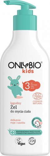 ONLYBIO - Baby - Gentle body wash gel from 3 years of age - 300 ml