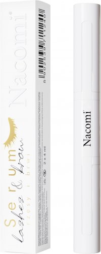 Nacomi - Lash & Brow Serum - Eyelash and eyebrow serum - 2 x 4 ml