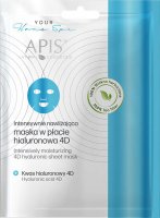 APIS - Your Home Spa - Intensively Moisturizing 4D Hyaluronic Sheet Mask - 20 g