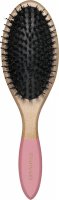 Inter-Vion - Wooden Line - Wooden Brush With Natural Bristles And Nylon Pins - Drewniana szczotka z naturalnym włosiem i nylonowymi szpilkami