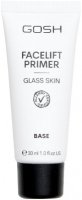 GOSH - FACELIFT PRIMER BASE - GLASS SKIN - Ujędrniająca baza pod makijaż z efektem Glass Skin - 001 TRANSPARENT - 30 ml
