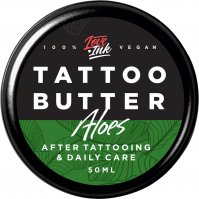 LoveInk - Tattoo Butter - Krem do pielęgnacji tatuażu - Aloes - 50 ml