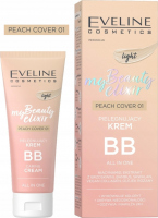 Eveline Cosmetics - My Beauty Elixir - Peach Cover - Pielęgnujący krem BB - 30 ml - 01 - 01
