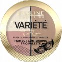 Eveline Cosmetics - VARIETE - Perfect Contouring Trio Palette - Paletka do konturowania twarzy 10 g  - 02 - 02