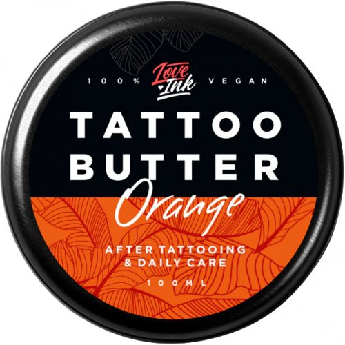 LoveInk - Tattoo Butter - Krem do pielęgnacji tatuażu - Orange - 100 ml