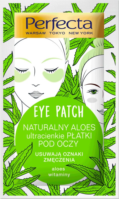 Perfecta Eye Patch: Ultrathin Hydrogel Aloe Vera Mask