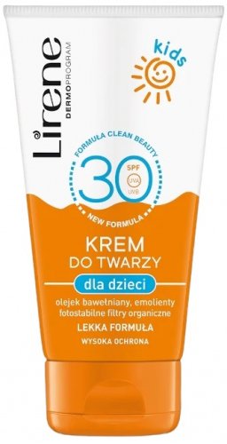 Lirene - Kids - Krem do twarzy dla dzieci - SPF30 - 50 ml