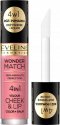 Eveline Cosmetics - Wonder Match - Velour Cheek & Lip - Róż i pomadka w płynie - 4,5 ml - 03 - 03