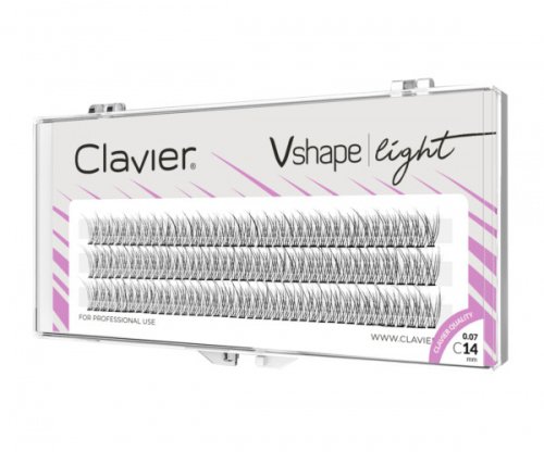 Clavier - Vshape Light - Tufts of eyelashes - Swallows - 14