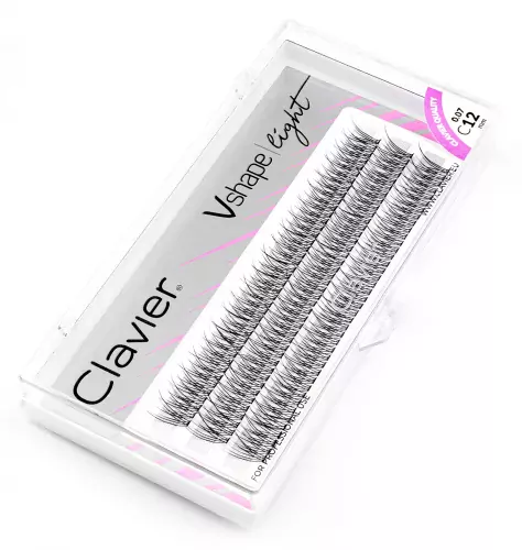 Clavier - Vshape Light - Tufts of eyelashes - Swallows