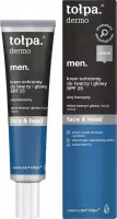 Tołpa - Dermo Men Face & Head - Protective face and head cream - SPF 25 - Waterproof - 40 ml