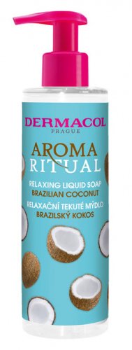 Dermacol - AROMA RITUAL - Relaxing Liquid Soap - Mydło w płynie - Brazylijski Kokos - 250 ml 