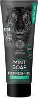 NATURA SIBERICA - MEN - Black Mint Soap For Hair And Body - 200 ml