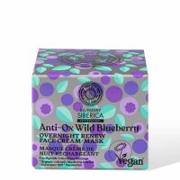 NATURA SIBERICA - BLUEBERRY SIBERICA - Anti-Ox Wild Blueberry - Rejuvenating face cream-mask for the night - 50 ml