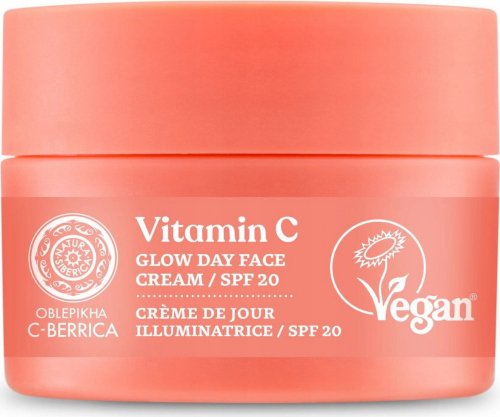 NATURA SIBERICA - OBLEPIKHA C-BERRICA - Vitamin C - Glow Day Face Cream - Illuminating day cream SPF20 - 50 ml