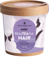 ANWEN - BROW HOUSE & TEA - BEAUTEAFUL HAIR - Suplement diety na zdrowe włosy w formie herbatki - 50 g