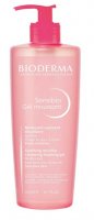 BIODERMA - Sensibio Gel Moussant - Łagodzący żel micelarny do oczyszczania twarzy - 500 ml 