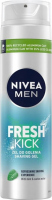Nivea - Men - Fresh Kick - Refreshing Shaving Gel - Odświeżający żel do golenia - 200 ml 