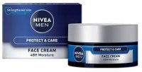 Nivea - Men - Protect & Care - 48H Moisture Face Cream - Nawilżający krem do twarzy dla mężczyzn - 50 ml