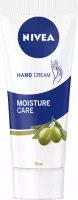 Nivea - Moisture Care Hand Cream - Moisturizing hand cream with olive oil - 75 ml