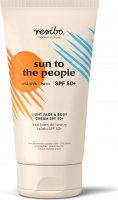 Resibo - Sun To The People - Light Face & Body Cream - Lekki krem do twarzy i ciała - SPF50+ - 150 ml 