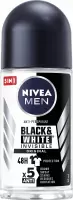 Nivea - Men - Black & White Invisible - Original - 48H Anti-Perspirant - Roll-on - 50 ml