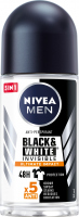 Nivea - Men - Anti-Perspirant - Black & White Invisible Ultimate Impact - Antyperspirant w kulce dla mężczyzn - 50 ml  