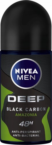 Nivea - Men - Deep Black Carbon Amazonia - 48H Anti-Perspirant - Antyperspirant w kulce dla mężczyzn - 50 ml