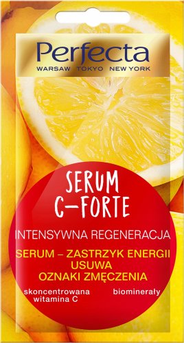 Perfecta - Serum C - Forte - Intensywnie regenerujące serum do twarzy - 8 ml
