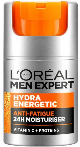L'Oréal - MEN EXPERT - HYDRA ENERGETIC - 24H* ANTI-FATIGUE MOISTURISER - Krem nawilżający 24H* przeciw oznakom zmęczenia - 50 ml
