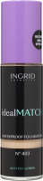 INGRID - IDEAL MATCH - WATERPROOF FOUNDATION ANTI-POLLUTION - 30 ml - 403  - 403