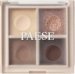 PAESE - Daily Vibe Palette - Paleta 4 cieni do powiek - 03 Coffee Break