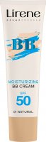 Lirene - MOISTURIZING BB CREAM - Moisturizing coloring cream - SPF 50 - 30 ml