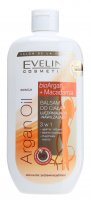 Eveline Cosmetics - ARGAN OIL BALM - Firming and moisturizing body lotion with argan oil and macadamia - 350 ml